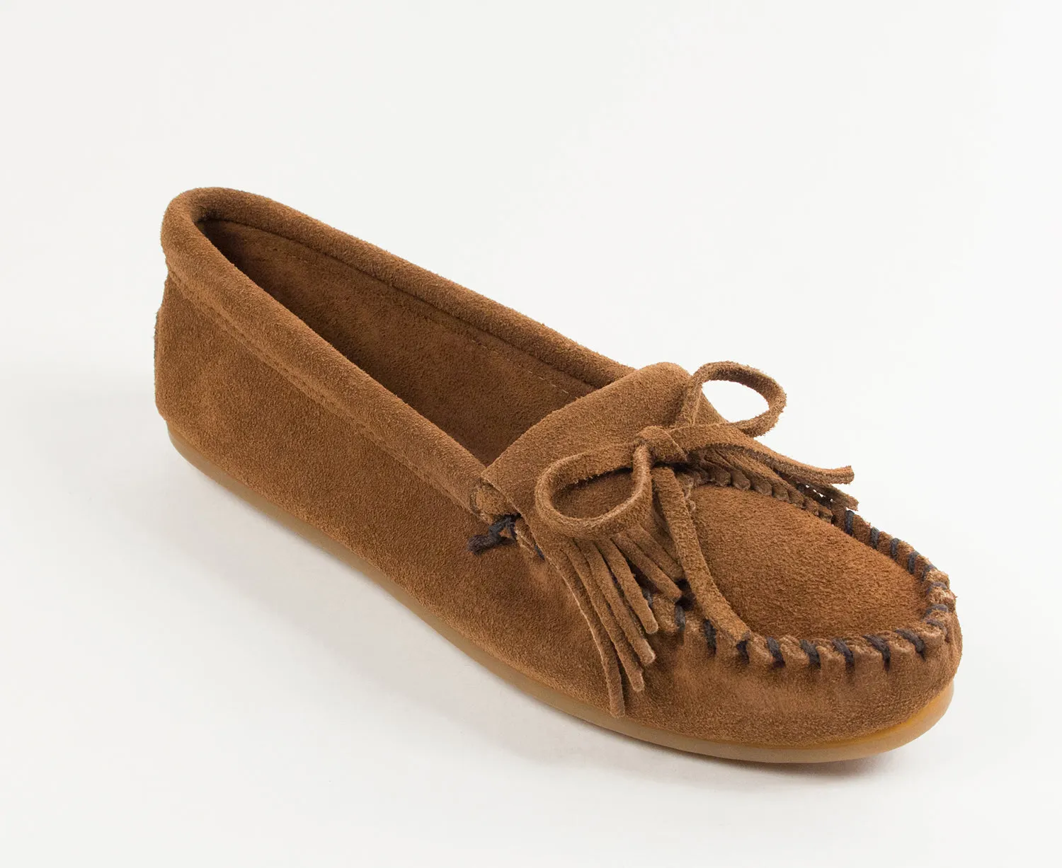 Minnetonka Women's Kilty Hardsole Moccasin