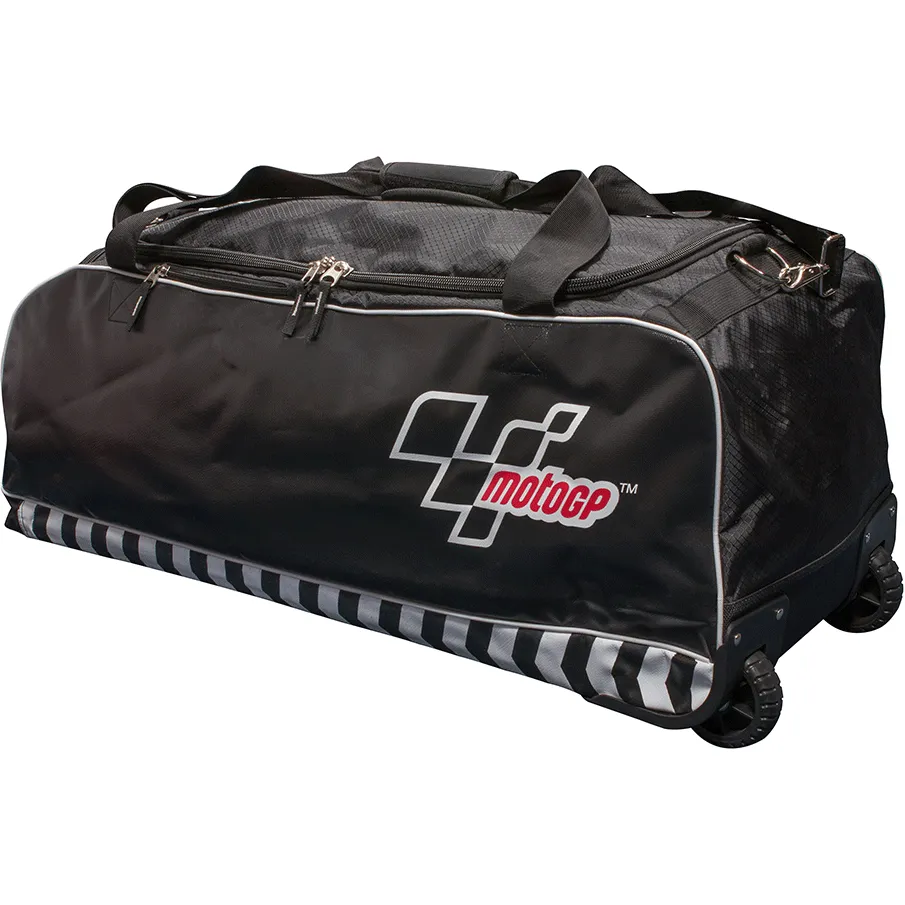 MotoGP Kit & Helmet Bag With Travel Wheels And Rollaway Changing Mat - 90 Liter