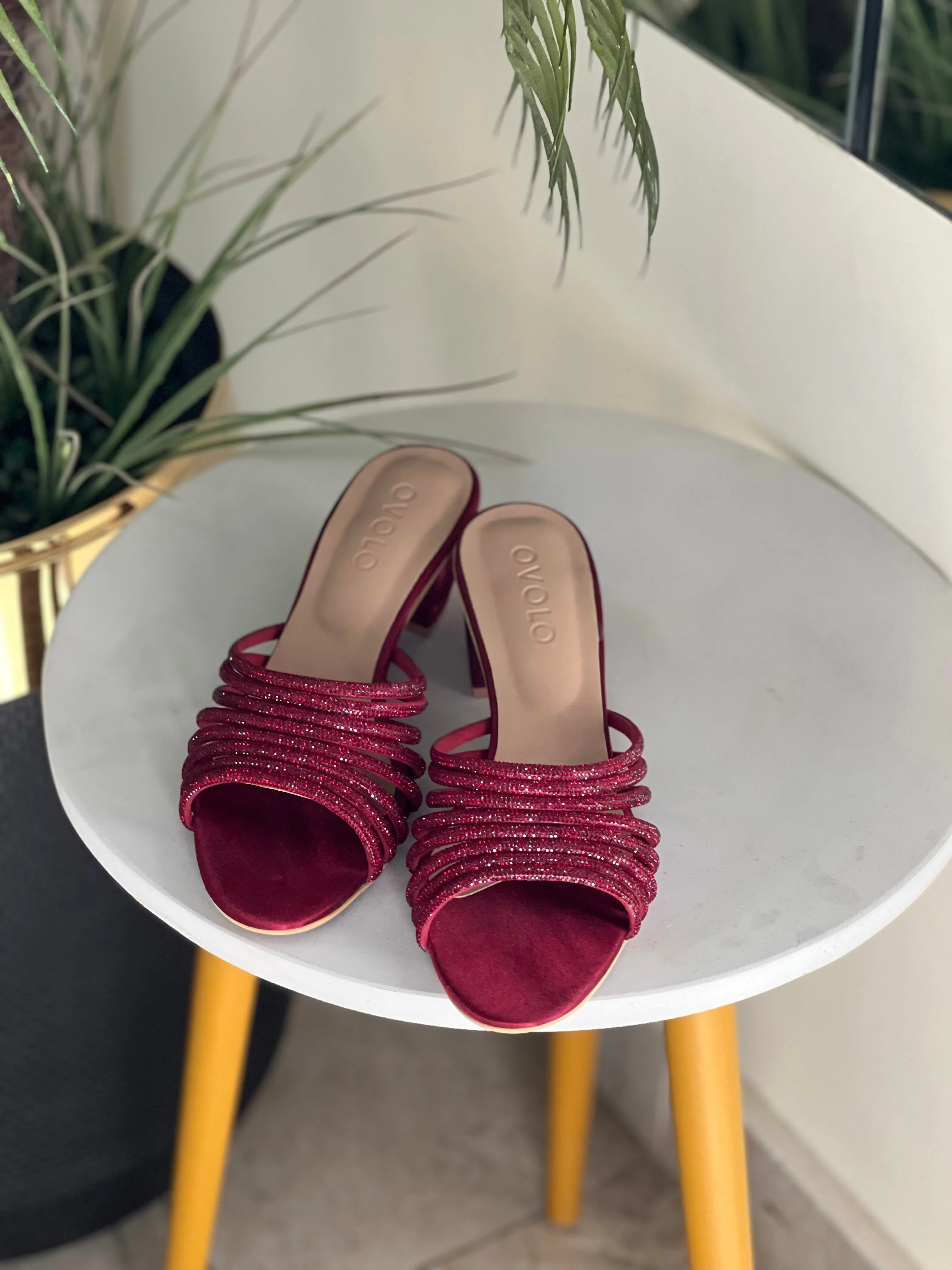 Nancy Heels - Red