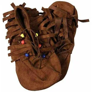 Native American Hippie Novelty Moccasins