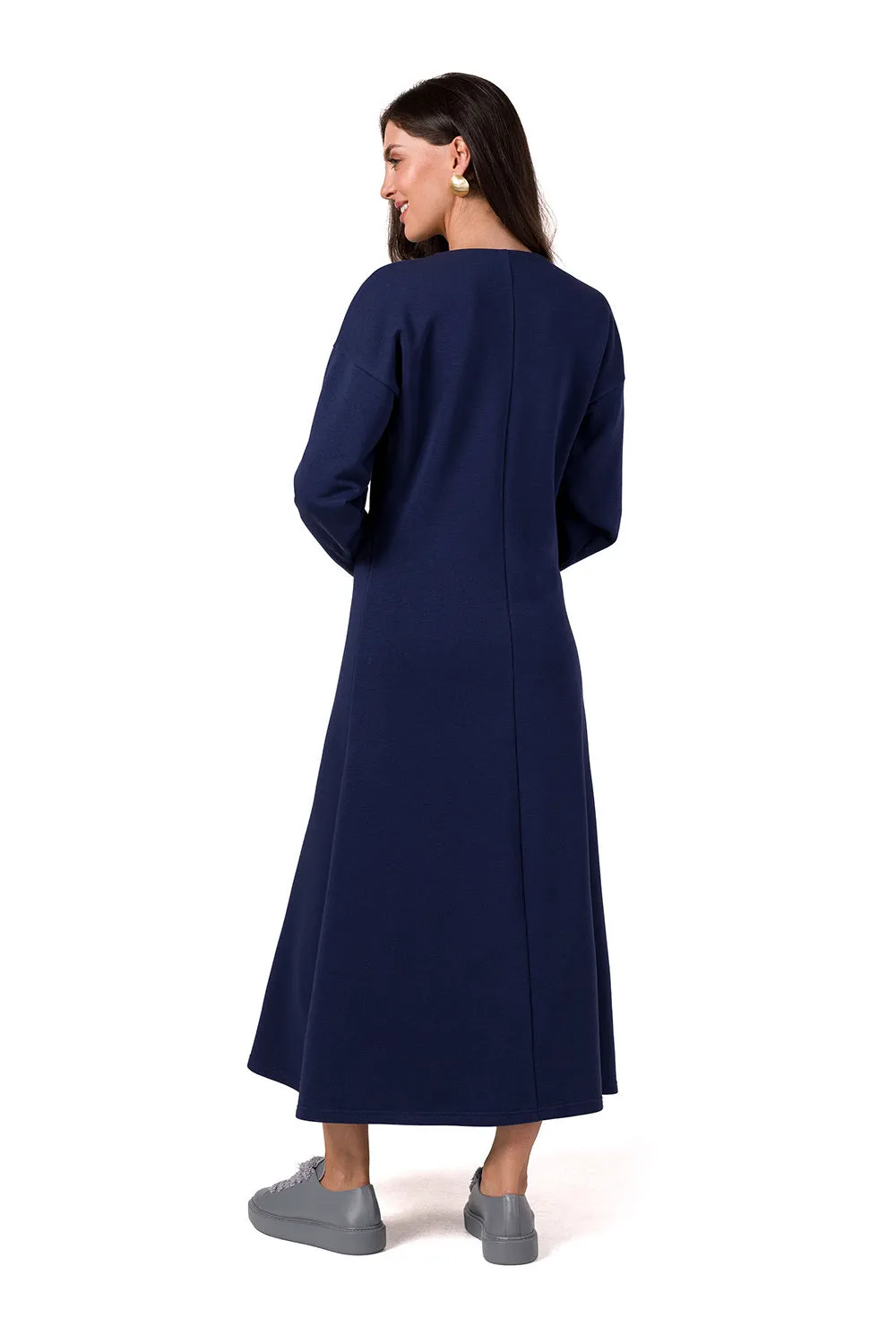 navy blue - Daydress model 185818 BeWear