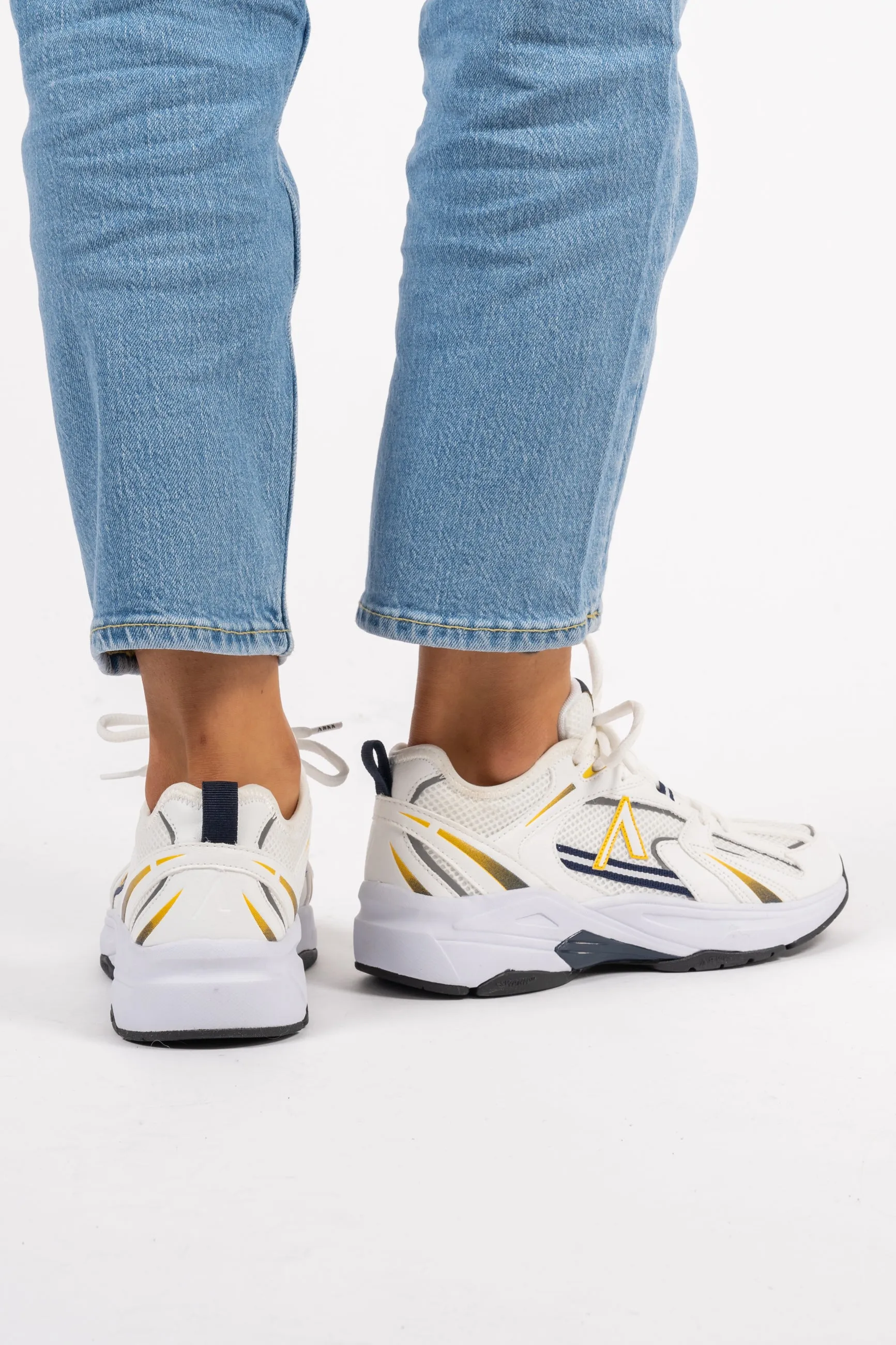 Oserra Mesh S-SP - White Yellow - Women