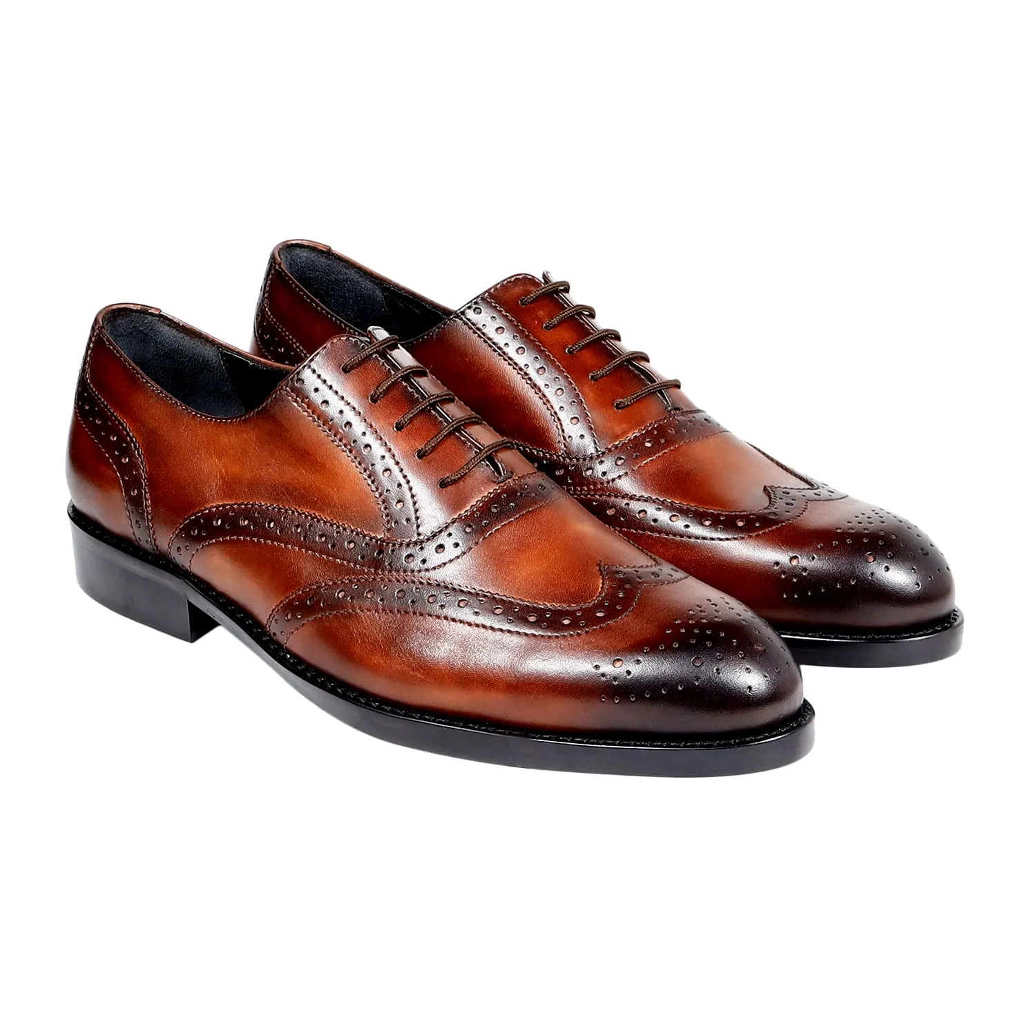 PIOKO BROGUES DARK BROWN