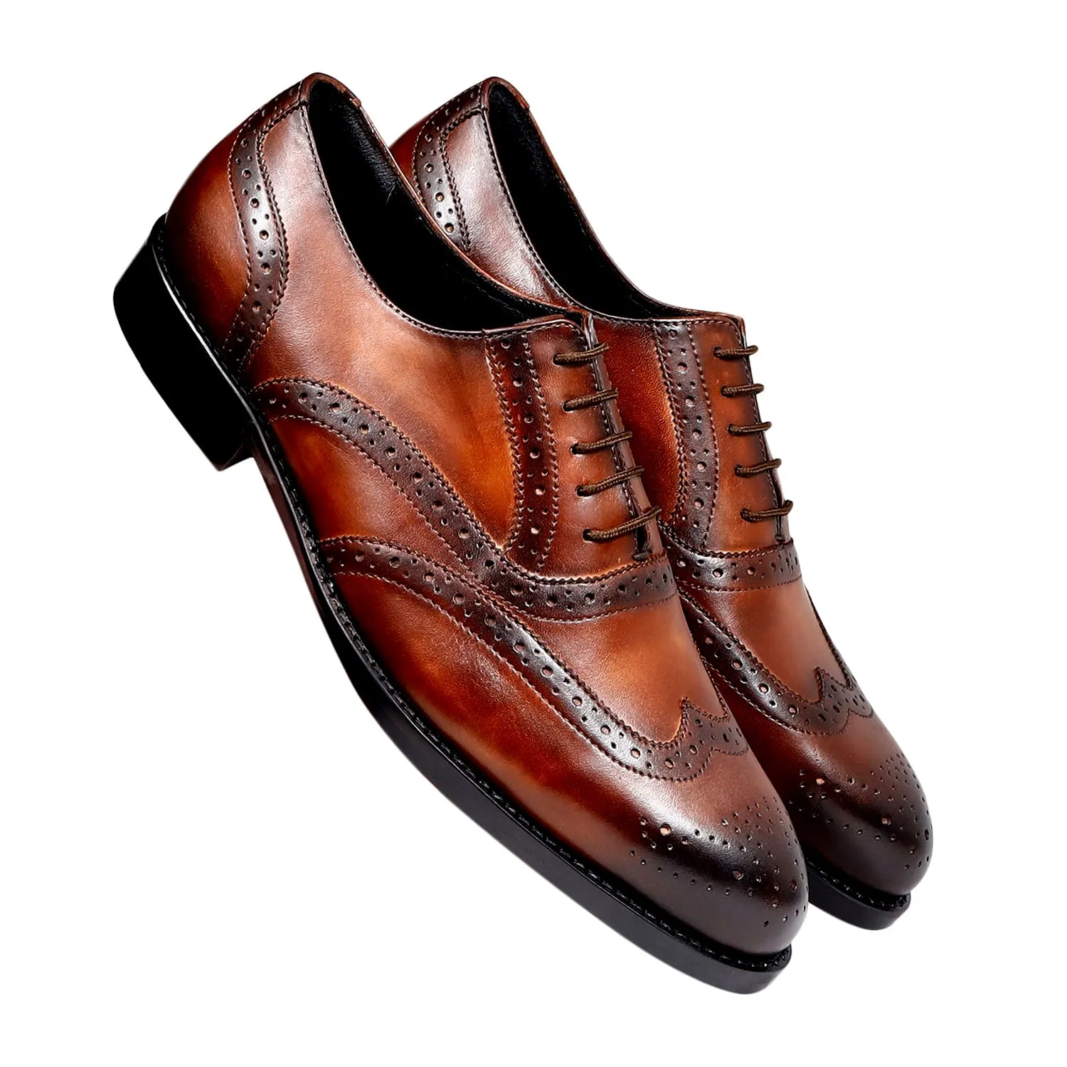 PIOKO BROGUES DARK BROWN