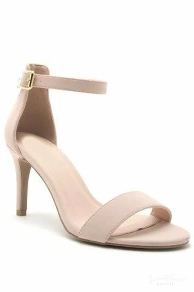 Pretty Please Pumps - Nude Heels