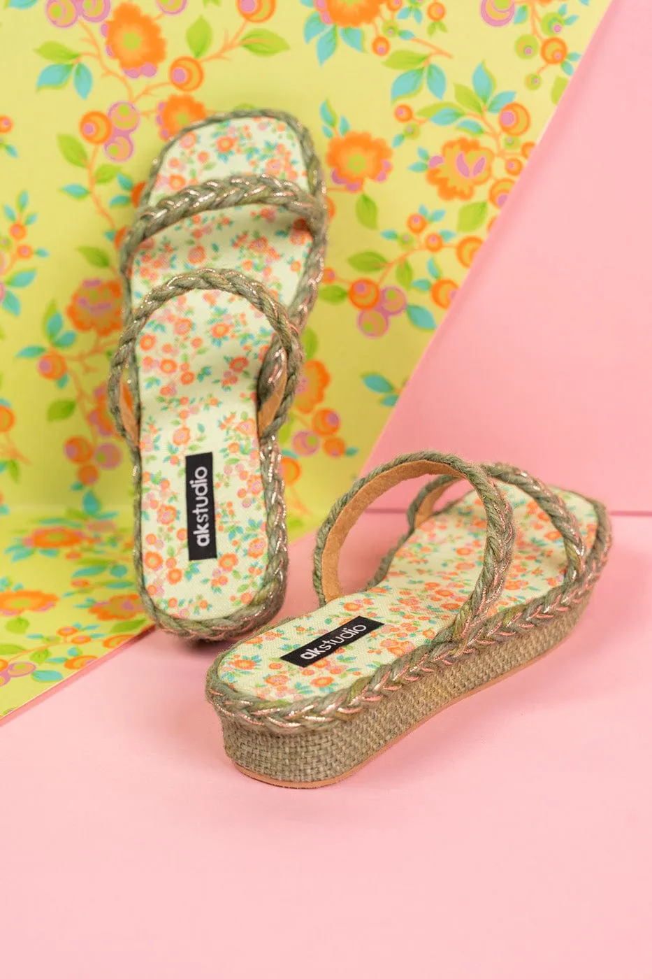 Printed Jute Flats