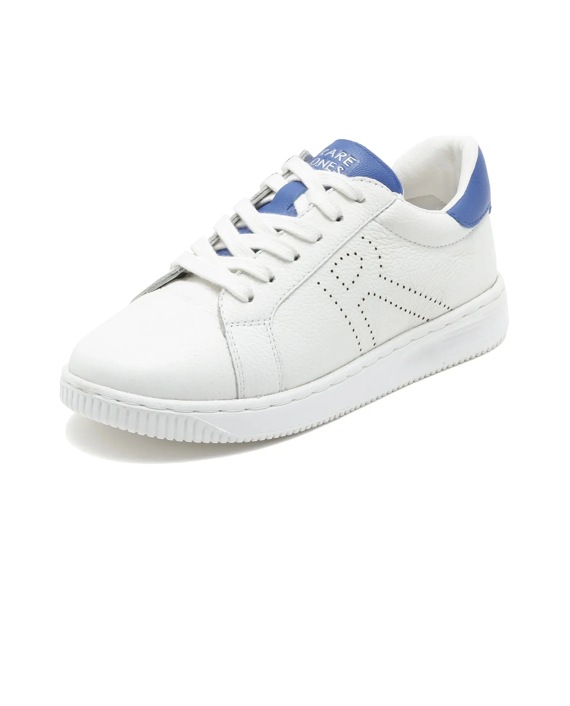 Rare Ones Kids Rock Blue Leather Lace-Up Sneaker