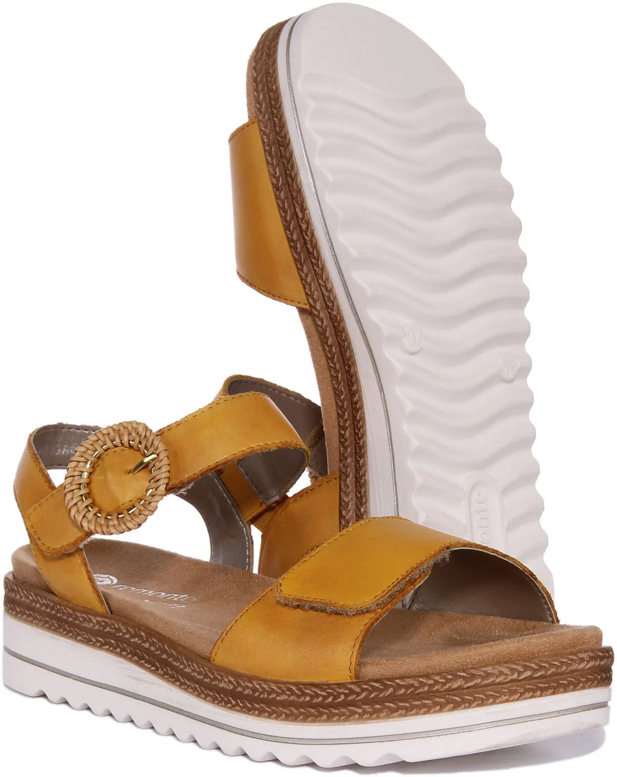 Remonte D0Q52-68 In Yellow For Women