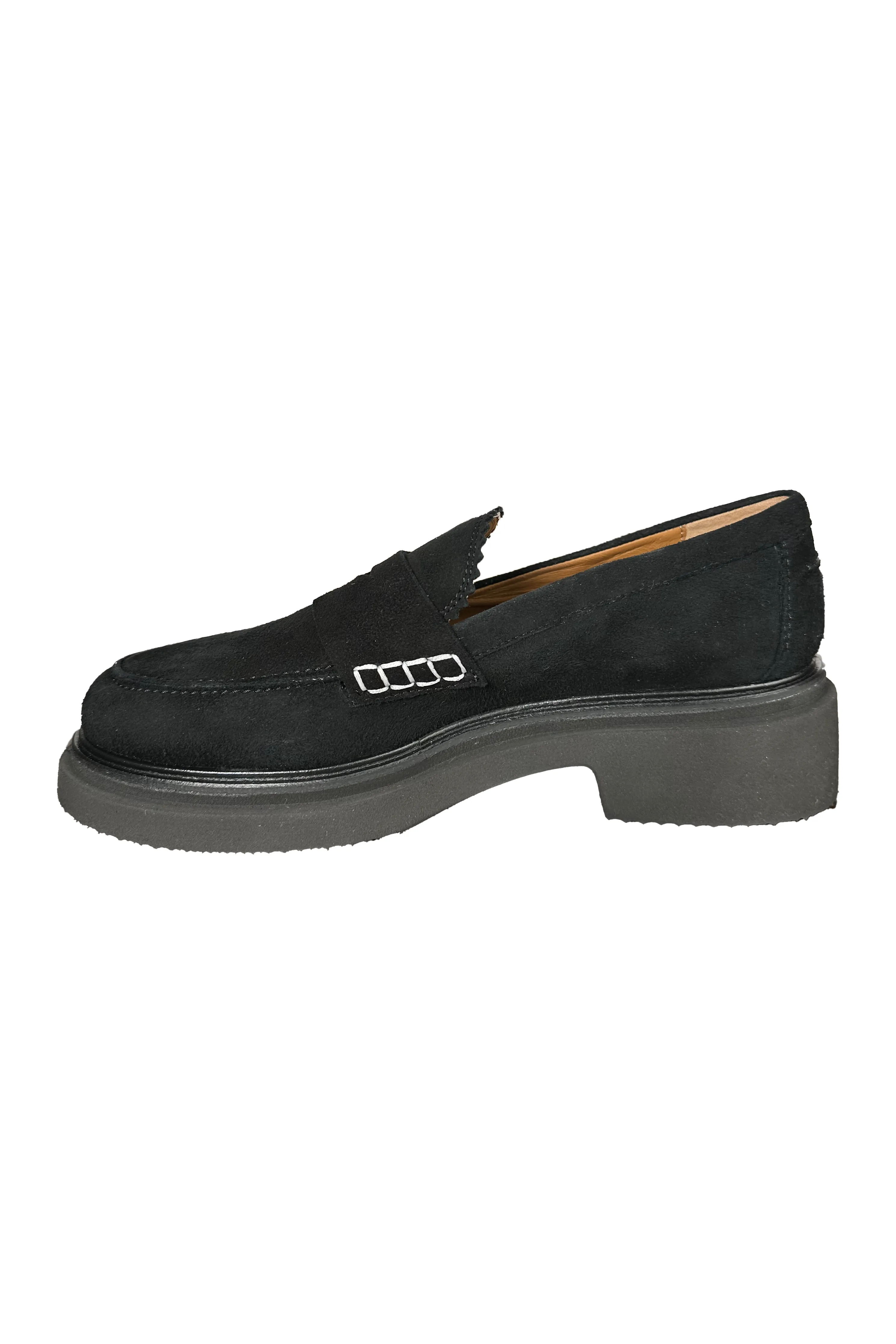 Robertson Madison Mary Mask Loafer 50.201.059  | Camoscio Nero | Clearance Final Sale