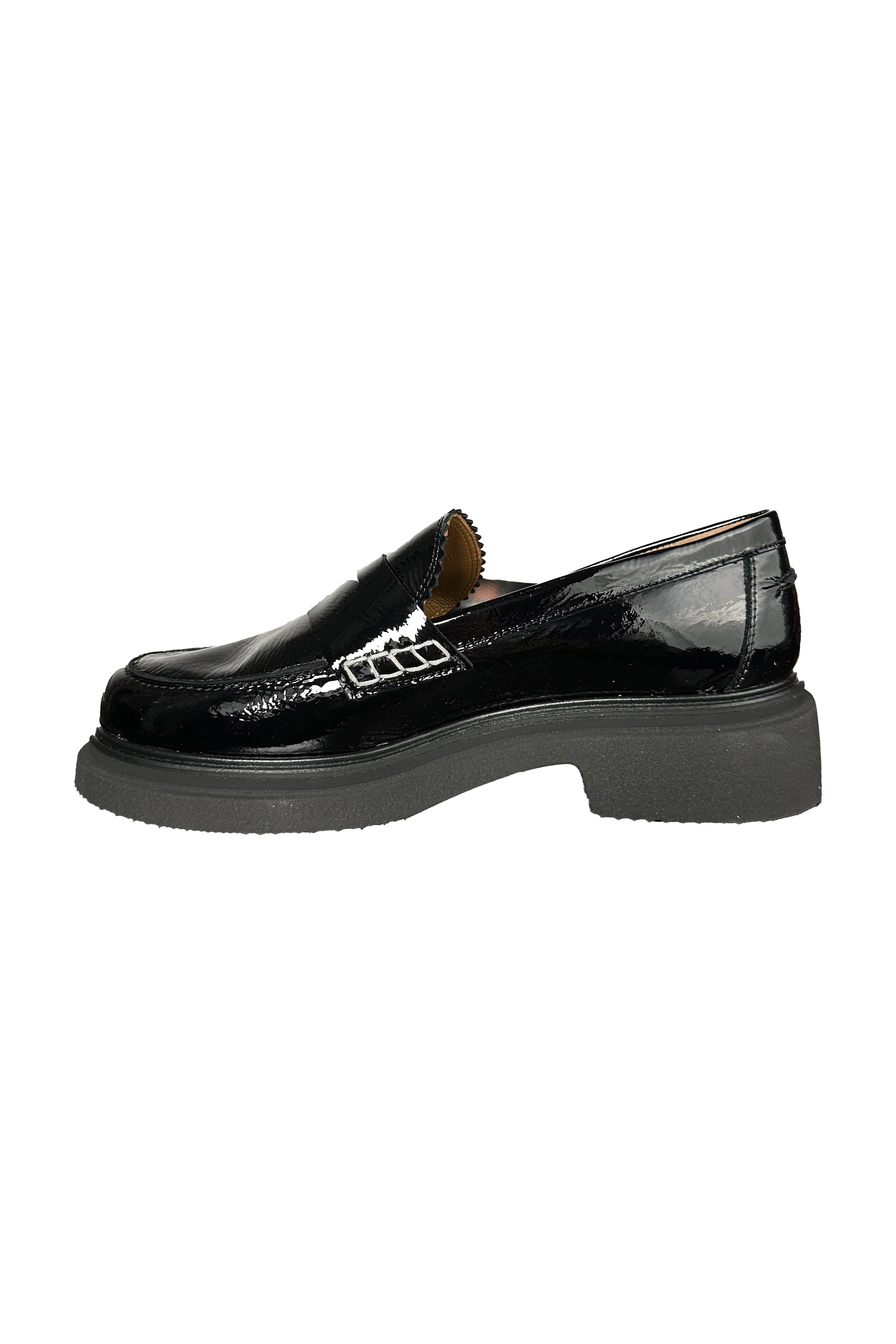 Robertson Madison Mary Mask Loafer 50.201.059RM  | Brux Nero (Black Patent) | Clearance Final Sale