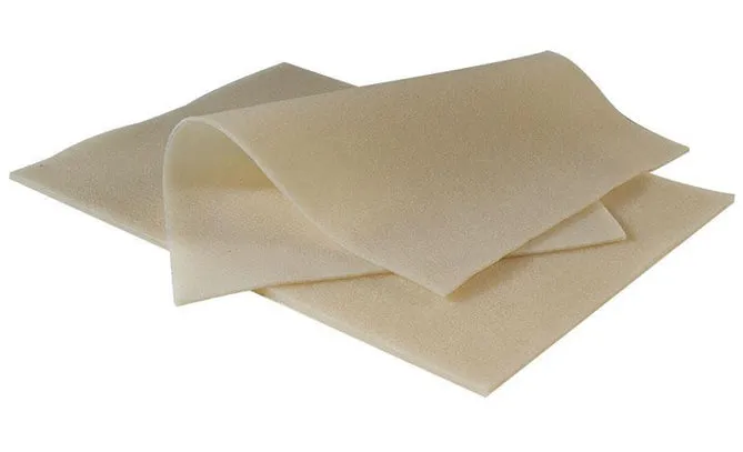 Rubber Crepe 12" x 18" 3mm thick - natural