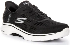 Skechers Go Walk 7 Free In Black White For Men