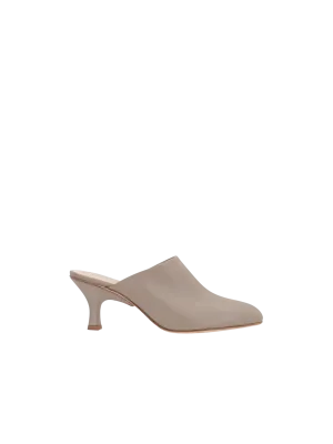 Smooth Leather Mules