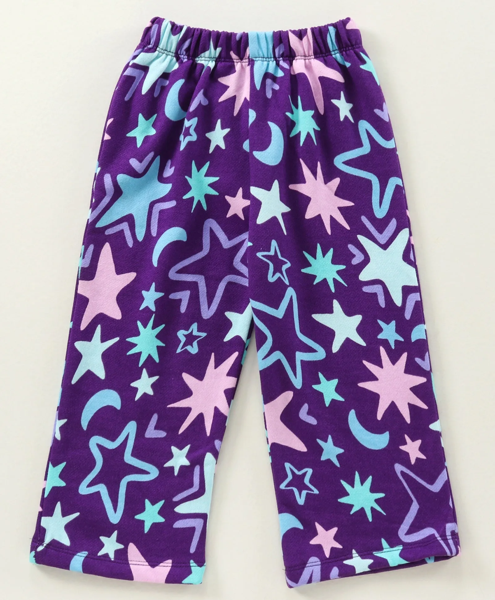 Stars Printed Hoodie Sweatshirt Pant Set