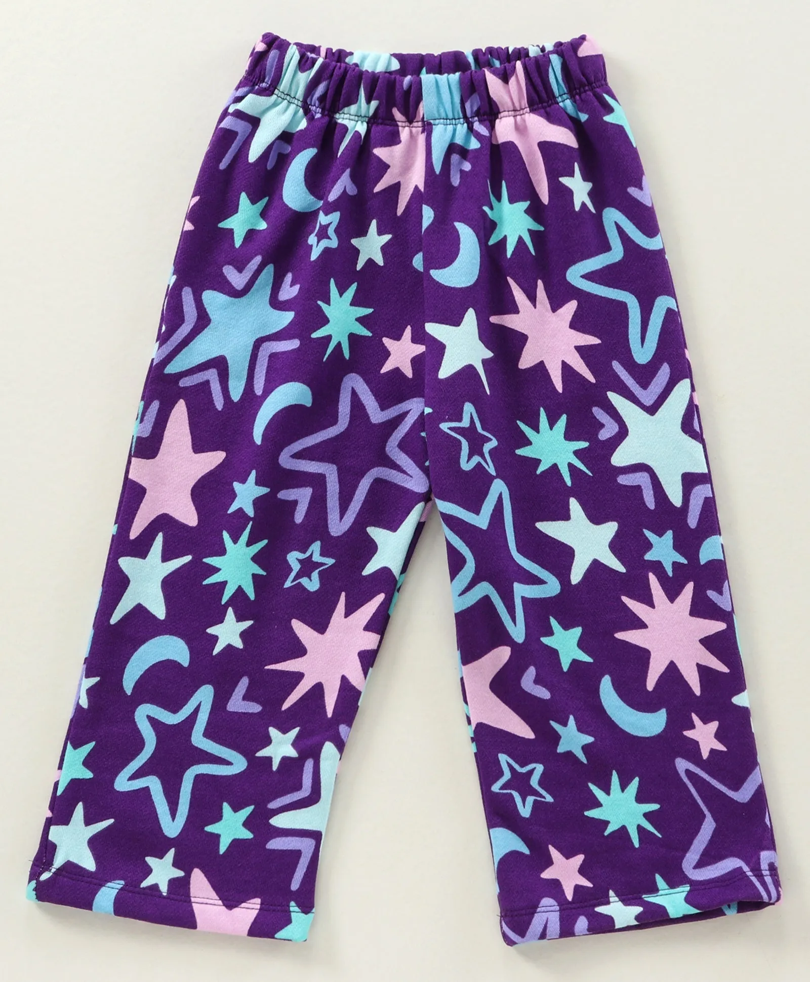 Stars Printed Hoodie Sweatshirt Pant Set