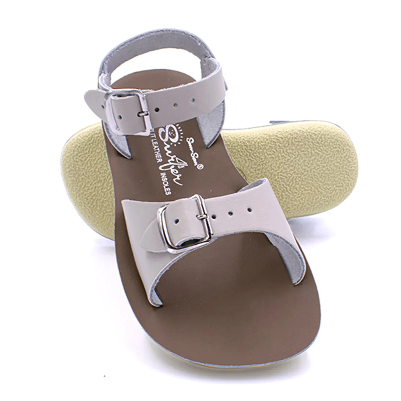 Sun San Little Kid's Surfer Sandal - Stone 1733