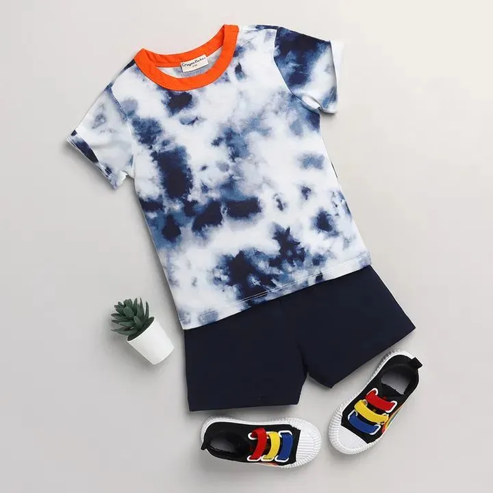 Tie and Dye Half Sleeves Set