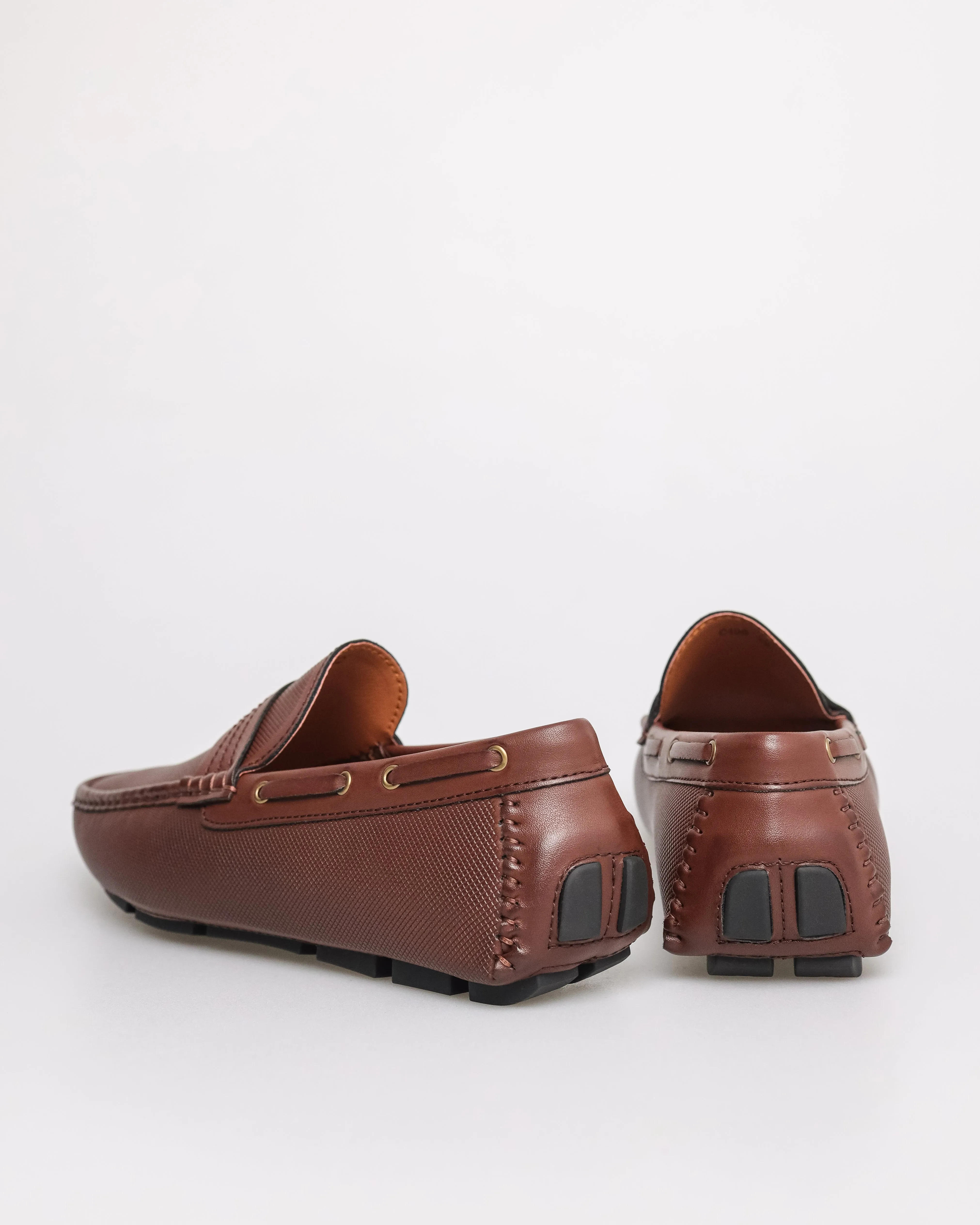 Tomaz C496 Men's Penny Moccasins (Coffee)