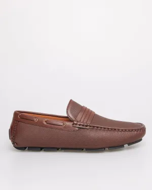 Tomaz C496 Men's Penny Moccasins (Coffee)